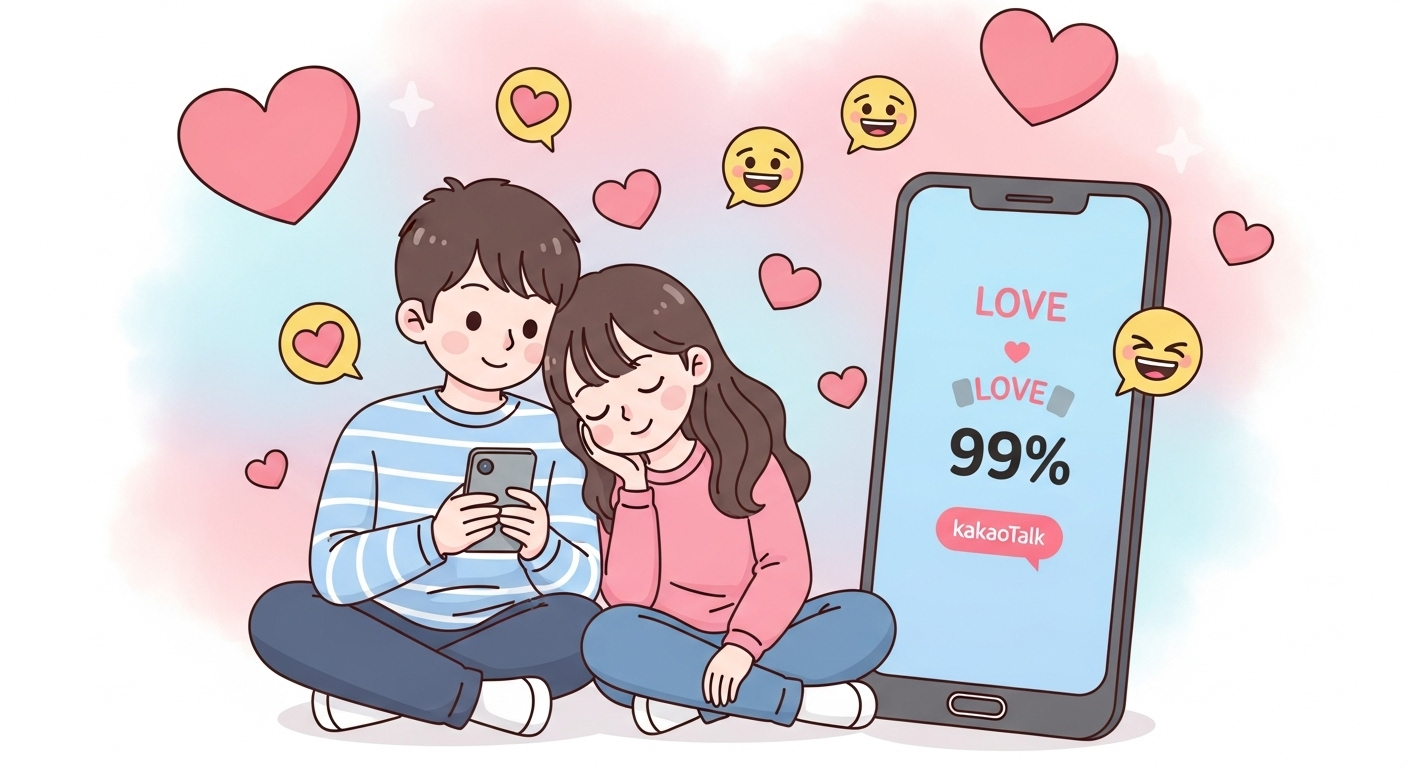 💞 애정도테스트: 카카오톡캡쳐로 확인하는 우리 사랑 점수