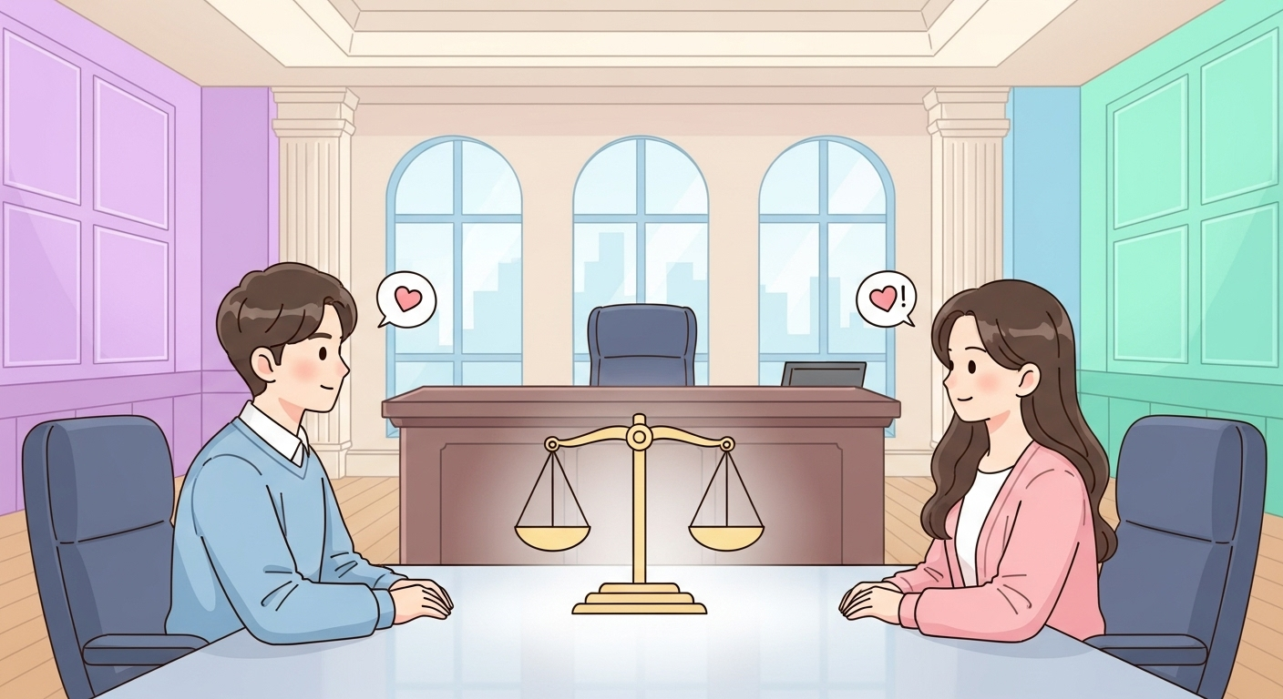 ⚖️ 연애판사: 애매한 연애 갈등, 객관적으로 판단해주는 서비스